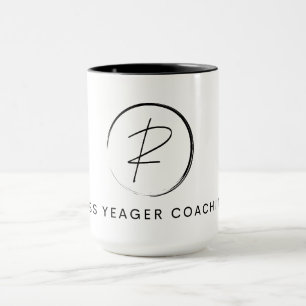 Caneca Logotipo da assinatura de treinamento de Russ Yeag