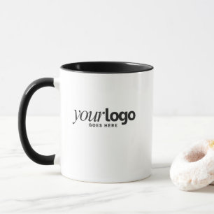 Caneca Logotipo da Empresa Promoção de Negócios Simples P