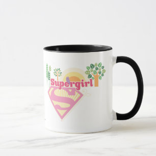 Caneca Logotipo da Supergirl Nature