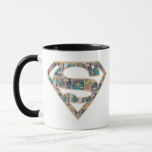 Caneca Logotipo de banda desenhada da Supergirl