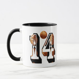 Caneca Logotipo de basquete 14,