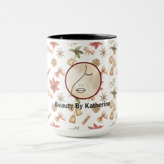 Caneca Logotipo de Beleza para a Mulher Abstrato moderna