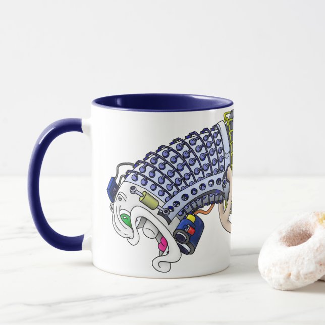Caneca Logotipo de Mug de Café LM2500 (Com Donut)