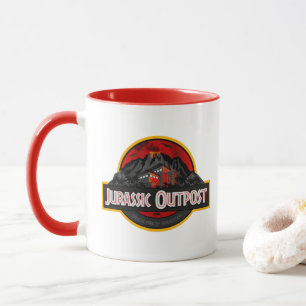 Caneca Logotipo de Outpost Jurássico 'Classic' Mug