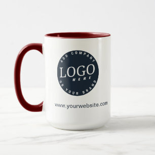 Caneca Logotipo de sua empresa e personalização do site