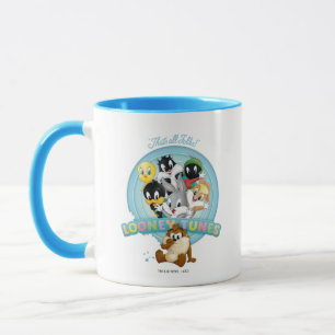 Caneca Logotipo do Baby Looney Tunes É tudo pessoal
