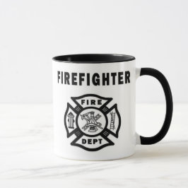 Caneca Logotipo do sapador-bombeiro