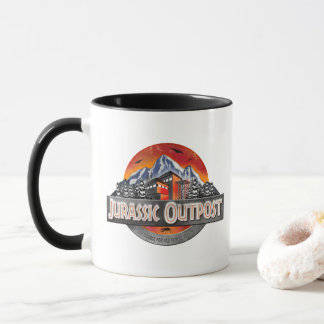 Caneca Logotipo 'Dominion Style' de Outpost Jurássico Mug