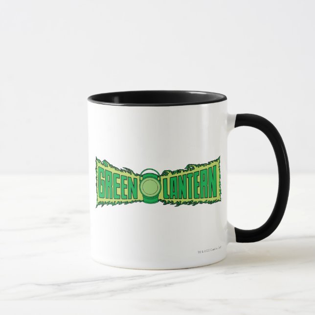 Caneca Logotipo Lanterna Verde com Lanterna (Direita)