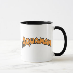 Caneca Logotipo Laranja Aquaman