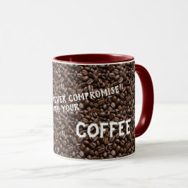 Caneca Logotipo & Nome Promocional Empresarial