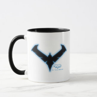 Caneca Logotipo Noturno Gotham Knights
