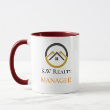 logotipo personalizado branco e dourado de imobili