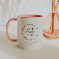 Logotipo Personalizado de Blush Minimalista Modern