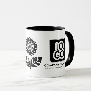 Caneca Logotipo personalizado de Promocional para empresa