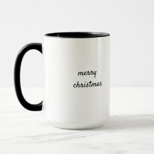 Caneca Logotipo personalizado simples e elegante aqui da