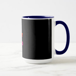 Caneca Logotipo personalizado simples e elegante aqui na