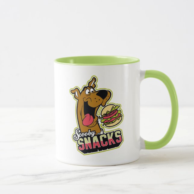 Caneca Logotipo Scooby-Doo "Scooby Snacks" (Direita)
