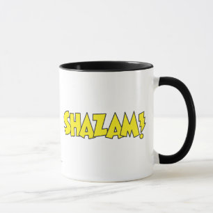 Caneca Logótipo Shazam Amarelo
