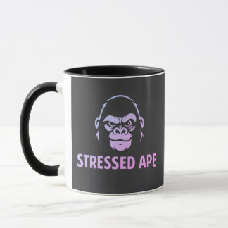 Caneca Logotipo Verde da Stressed Ape Studios