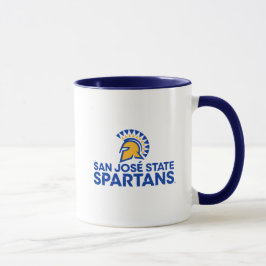 Caneca Logotipo Wordmark de Spartans do estado de San