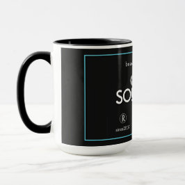 Caneca Logotipos e slogans SO!Trouble