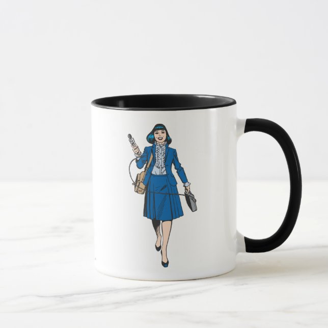 Caneca Lois Lane com Microfone (Direita)