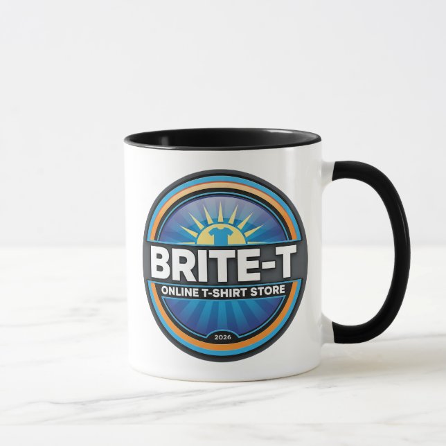 Caneca Loja de Camisetas Online Brite-T (Direita)