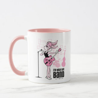 Caneca Lola Bunny, estou com a Banda