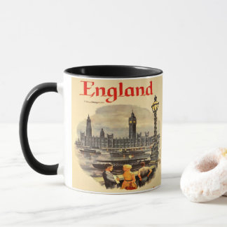 Caneca London England Vintage Style Big Ben