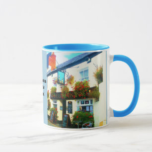 Caneca London Inn Padstow Cornwall Watercolor