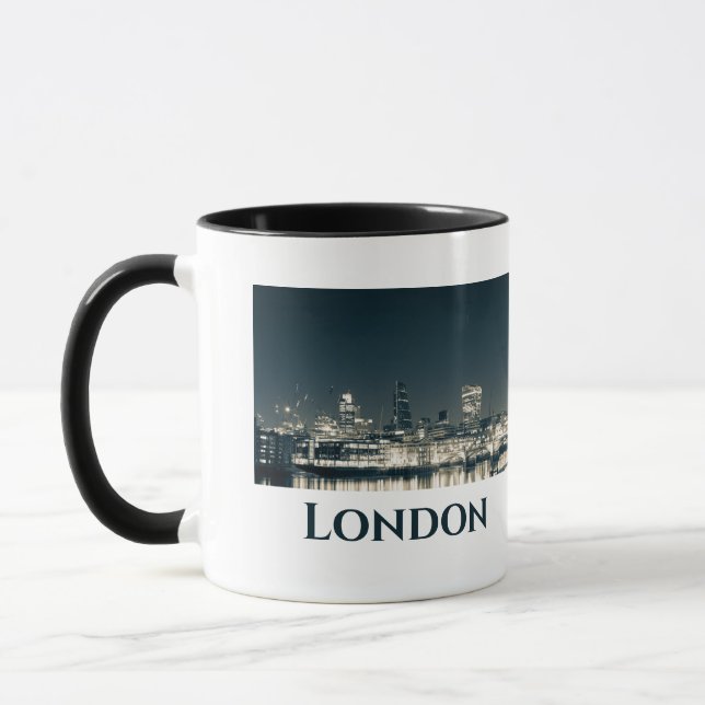 Caneca London Skyline Panorama Urban Souvenir Gift (Esquerda)