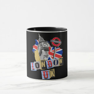 Caneca London UK Retro style design