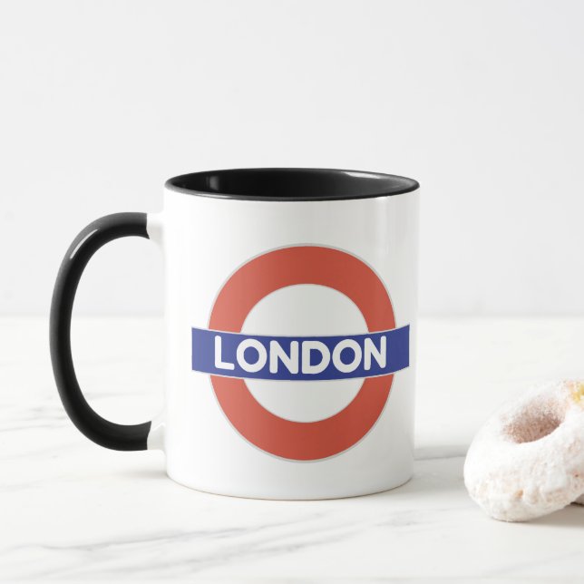 Caneca Londres, com bandeira sindical (Com Donut)