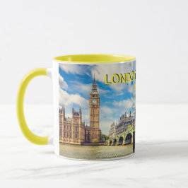 CANECA LONDRES, INGLATERRA MUG POR MOJISOLA ADEOLA GBADAM