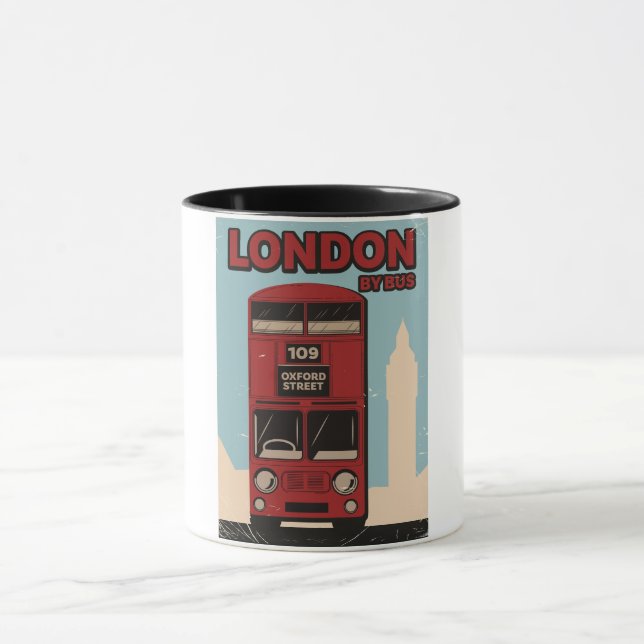 Caneca Londres por ônibus (Centro)