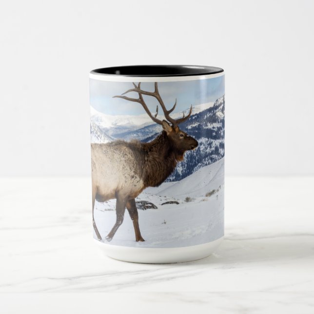 Caneca Lone Bull Elk | Parque Nacional Yellowstone (Centro)