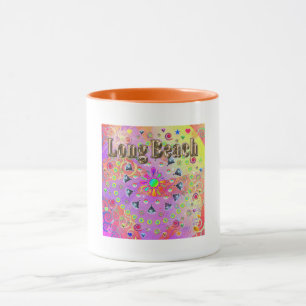 Caneca Long Beach Lucky Ouro Mug