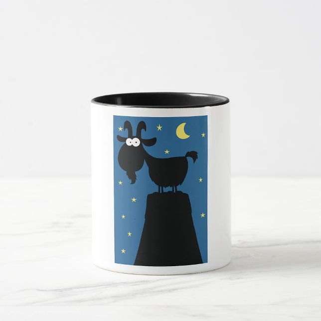 Caneca Longhorn Goat Mug (Criador carregado)