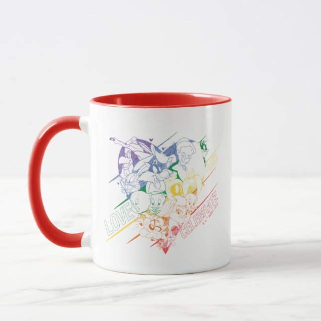 Caneca LOONEY TUNES™ - Love and Celebrate (Esquerda)