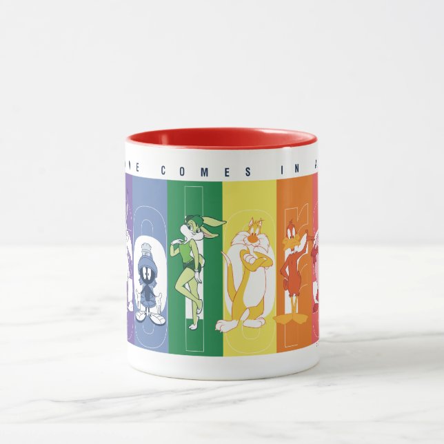 Caneca LOONEY TUNES™ - O amor vem em todas as cores (Centro)