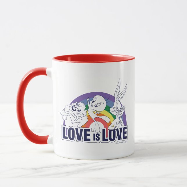 Caneca LOONEY TUNS™ - Amor é Amor (Esquerda)