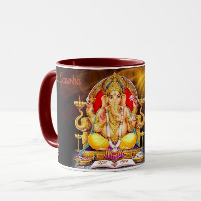 Caneca Lord Ganesha Combo Mug (Frente Esquerda)