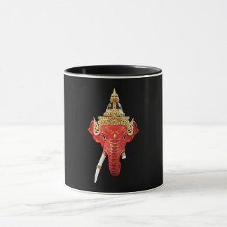 Caneca Lord Ganesha na arte tradicional tailandesa Khon M