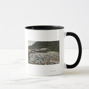 Caneca Los Angeles, CaliforniaView de uma Fazenda de pomb