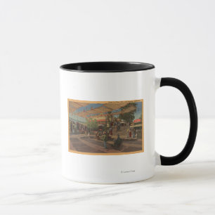 Caneca Los Angeles, CAView of Plaza em Chinatown