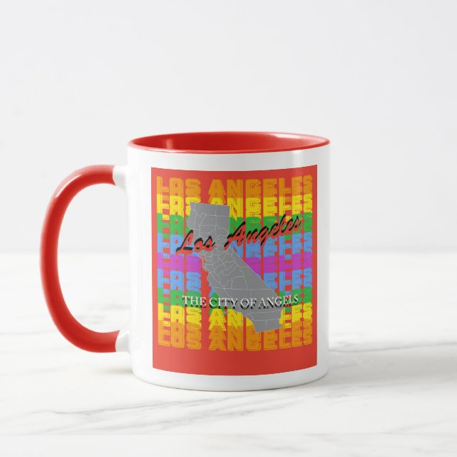 Caneca Los Angeles coffee mug  (Esquerda)