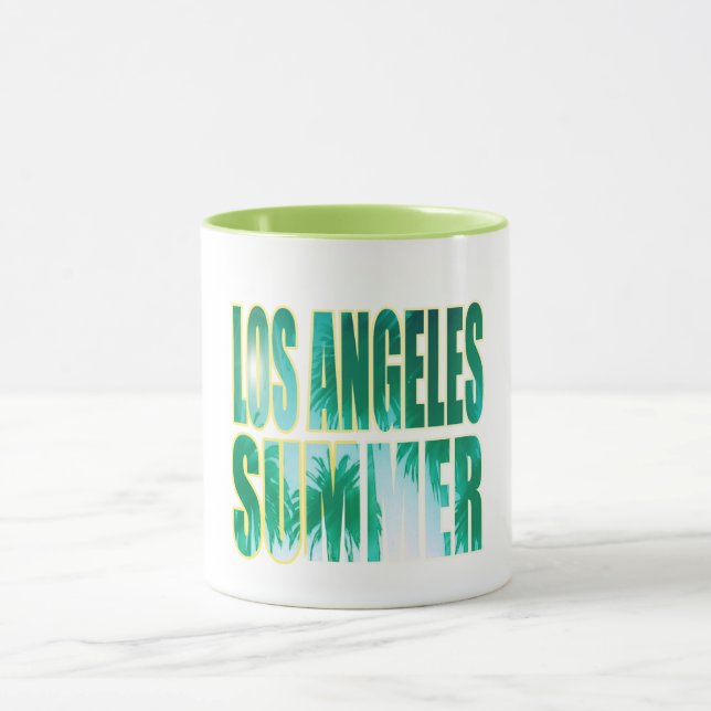 Caneca "Los Angeles Summer Letter Green Cup" (Centro)
