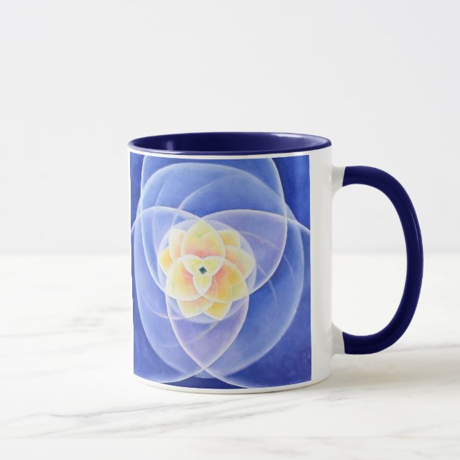 Caneca Lotus por Lynda Vugler (Direita)