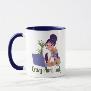 Caneca Louca Senhora das Plantas